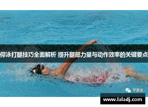 仰泳打腿技巧全面解析 提升腿部力量与动作效率的关键要点